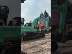 SK200-8 Gebraucht Kobelco Bagger Mittelgröße 0,8m3 Eimer Kapazität 114KW